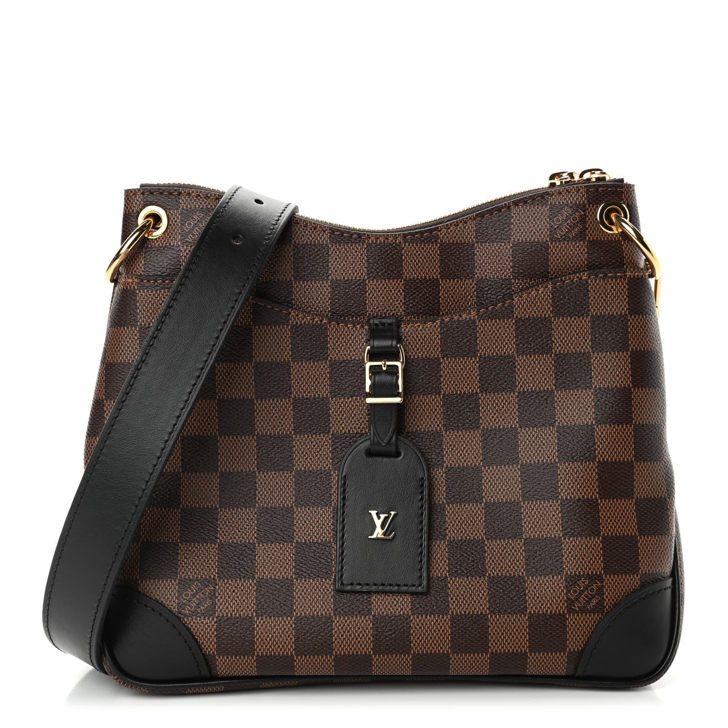 Louis Vuitton Damier Ebene Odeon PM Black 1 of 3