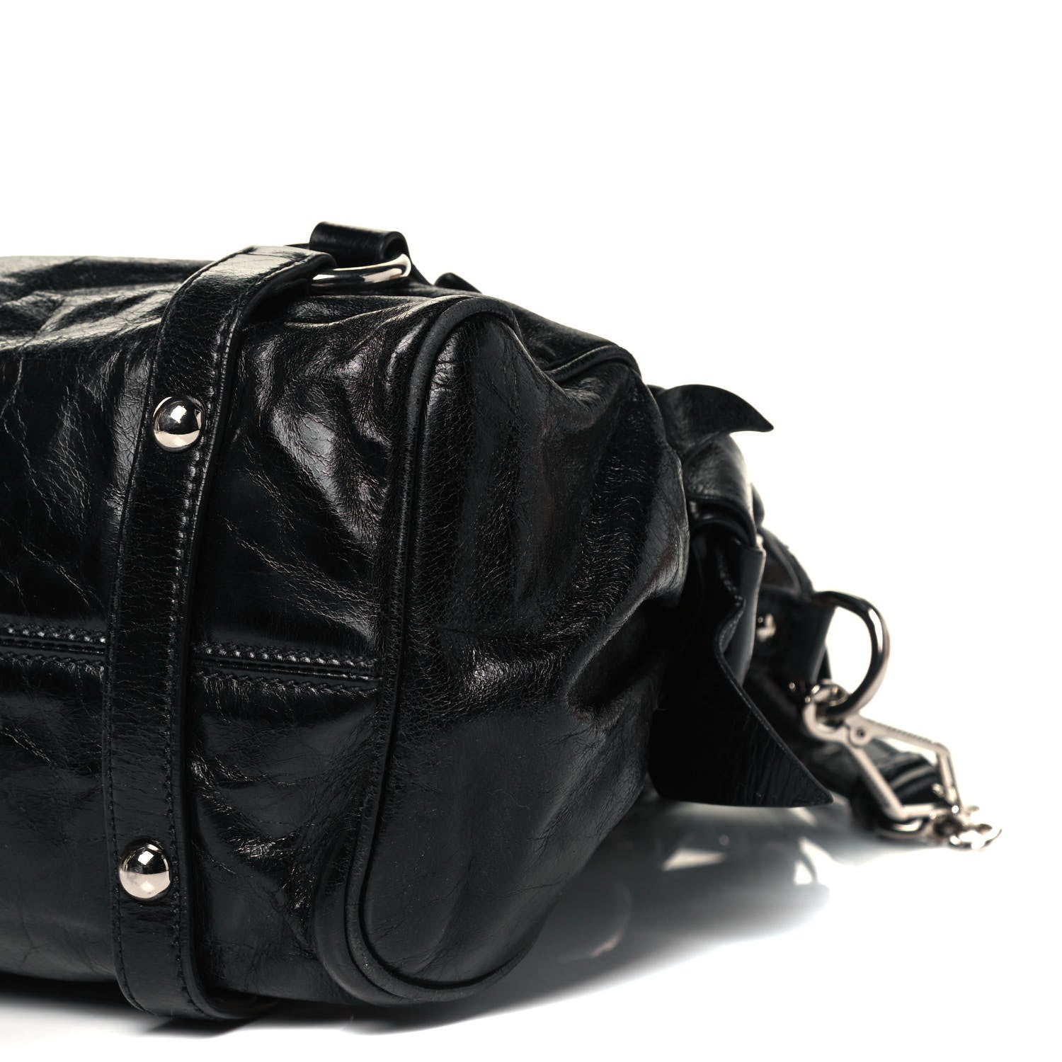 Miu Miu Vitello Lux Mini Bow Bag Black 965626 – FASHIONPHILE