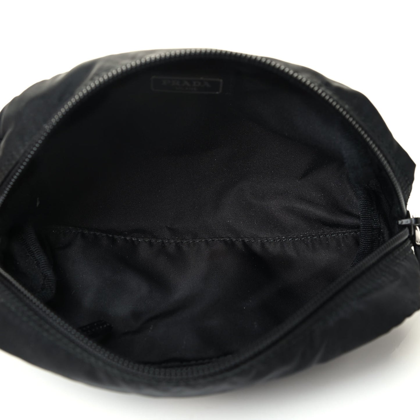 Nylon Vela Cosmetic Pouch Black