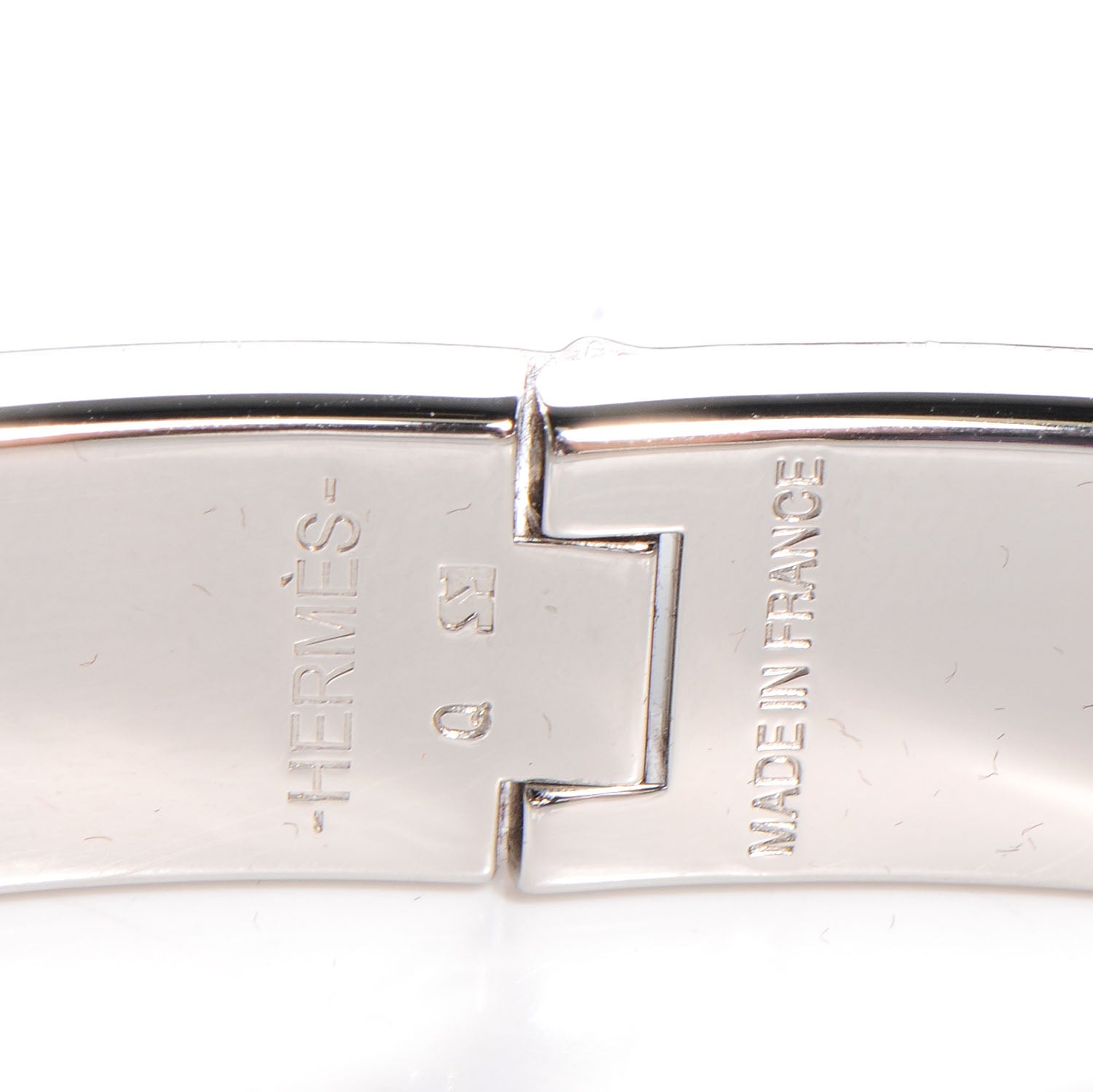 Hermes Narrow Enamel Clic Clac H Bracelet PM Royal Bleu 4 of 5