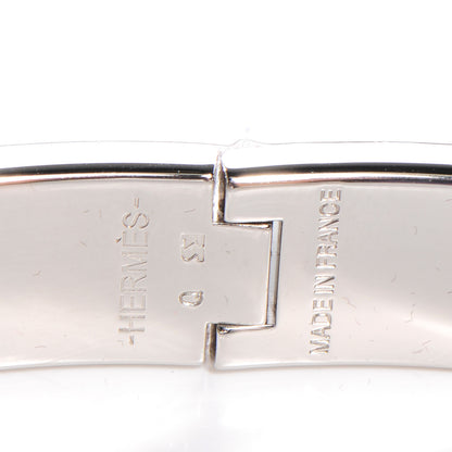 Hermes Narrow Enamel Clic Clac H Bracelet PM Royal Bleu 4 of 5