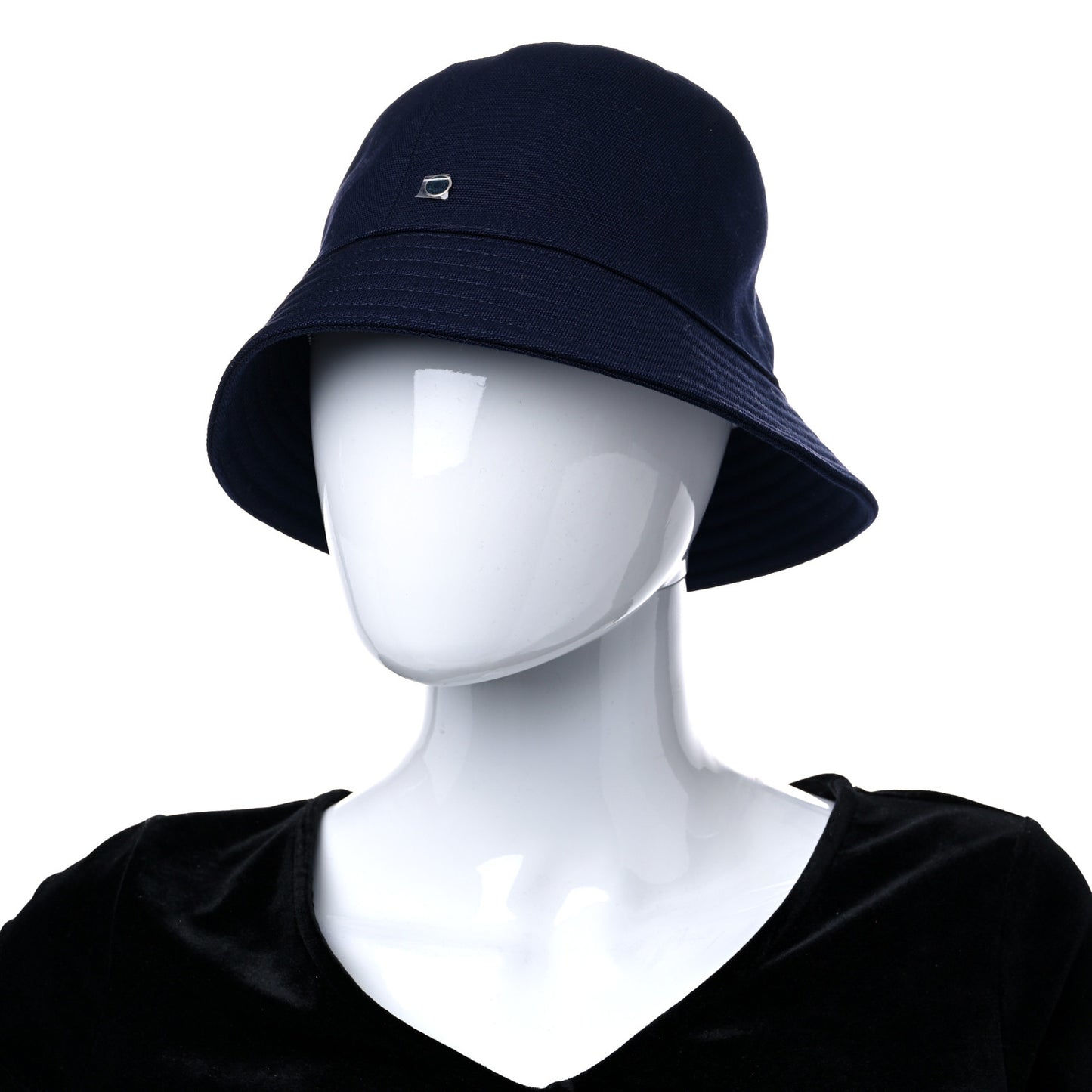 Cotton Canvas Eden Bucket Hat 56 Marine