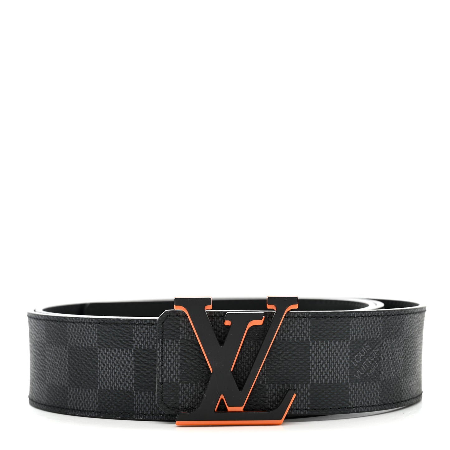 Damier Graphite 40mm LV Optic Reversible Belt 110 44