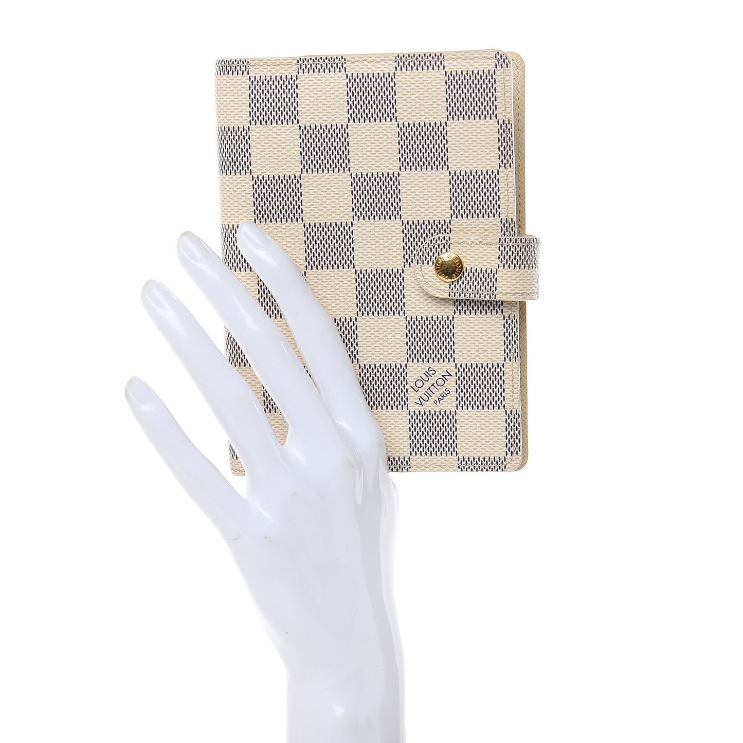 Damier Azur Small Ring Agenda Cover
