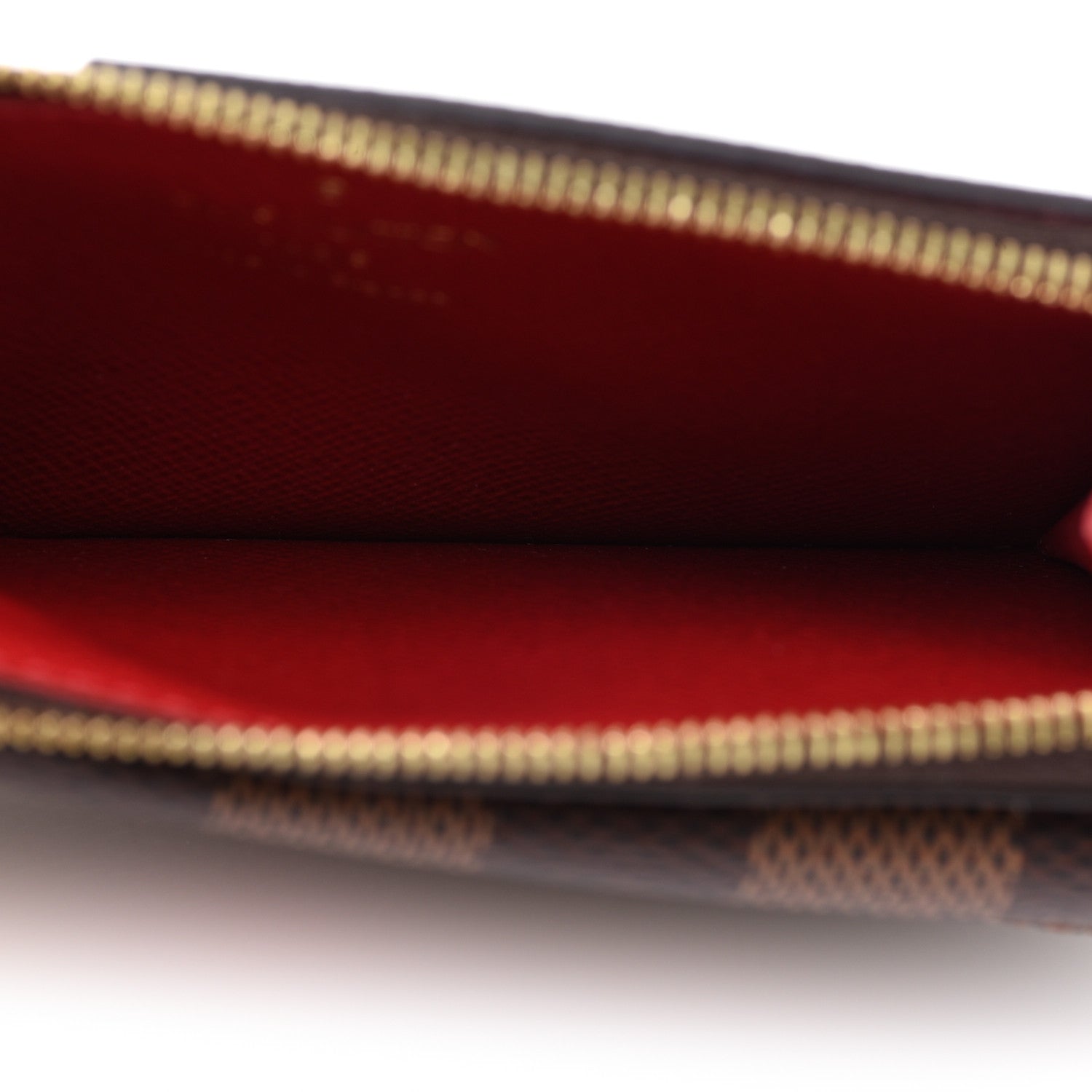Louis Vuitton Damier Ebene Recto Verso Card Holder Red 5 of 6