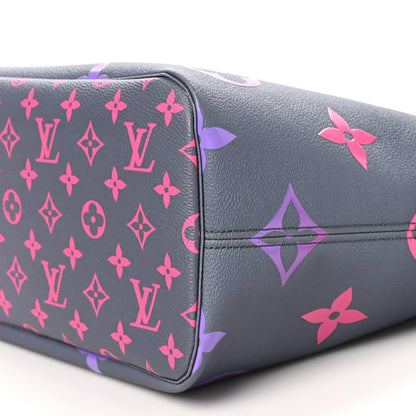 Louis Vuitton Monogram Giant Spring In The City Neverfull MM Midnight Fuchsia 10 of 10