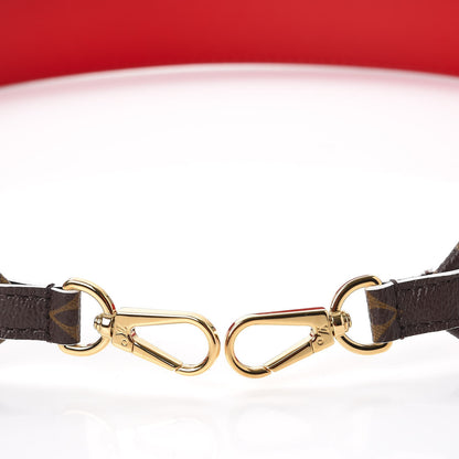 Louis Vuitton Monogram Bandouliere Shoulder Strap Red 6 of 9