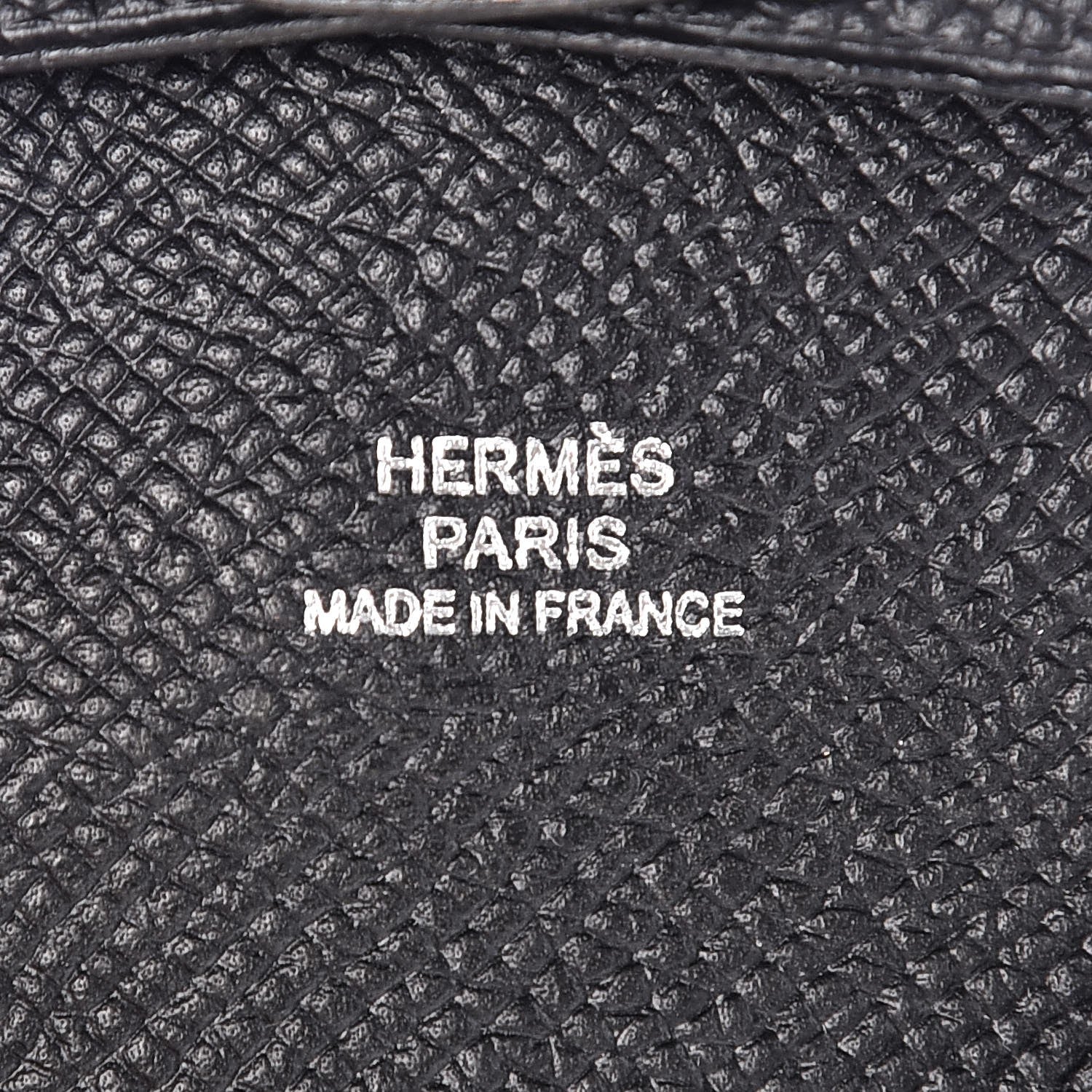 Hermes Epsom Bastia Coin Purse Black 6 of 8