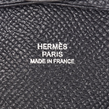 Hermes Epsom Bastia Coin Purse Black 6 of 8