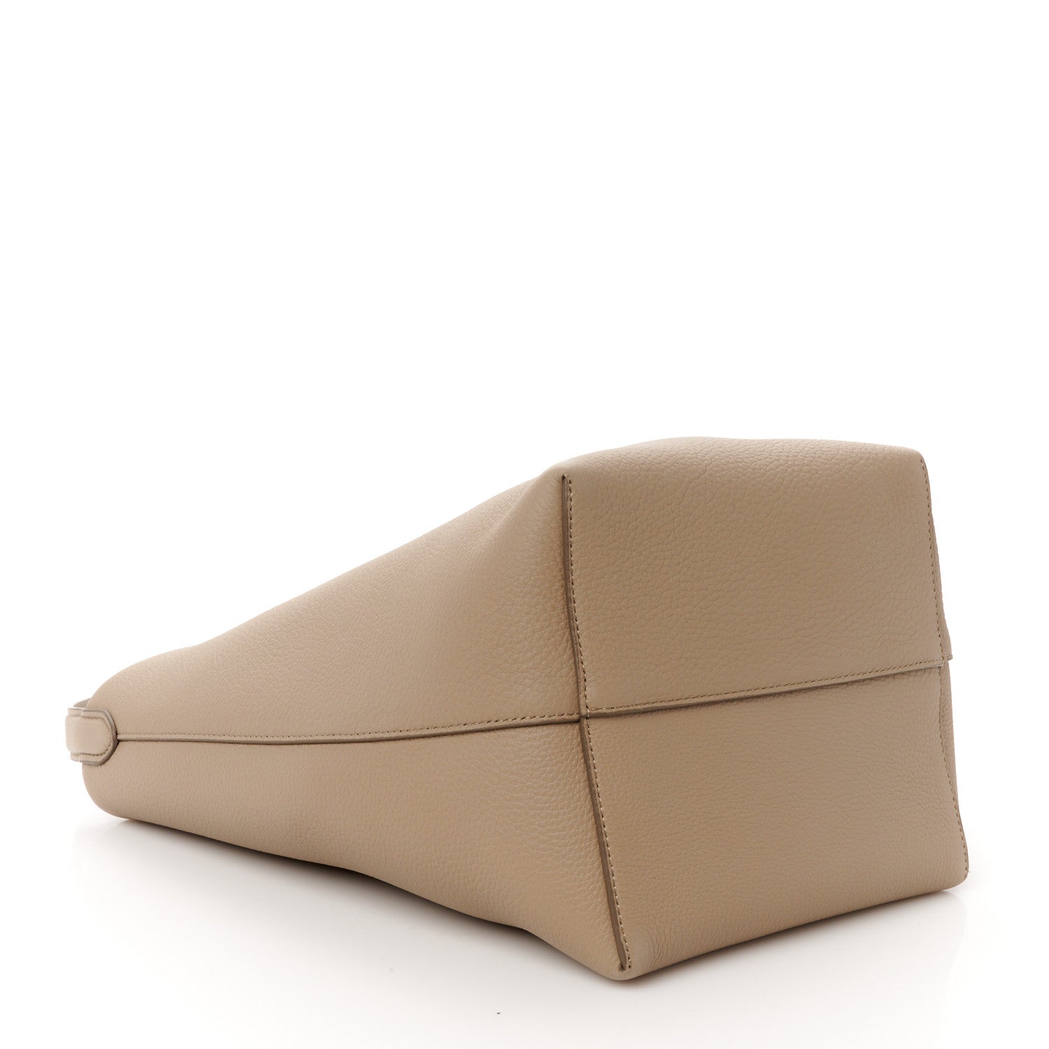 The Row Grained Calfskin Medium N/S Park Tote Dark Taupe 4 of 9