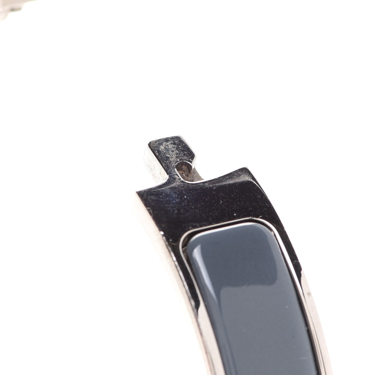 Hermes Enamel Narrow Clic Clac H Bracelet PM Ardoise 6 of 7