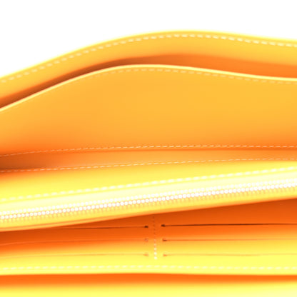 Goyard Goyardine Varenne Long Wallet Yellow 4 of 8