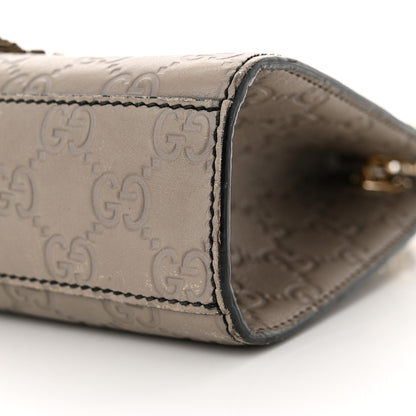 Gucci Guccissima Small Emily Chain Shoulder Bag Storm Grey 10 of 18