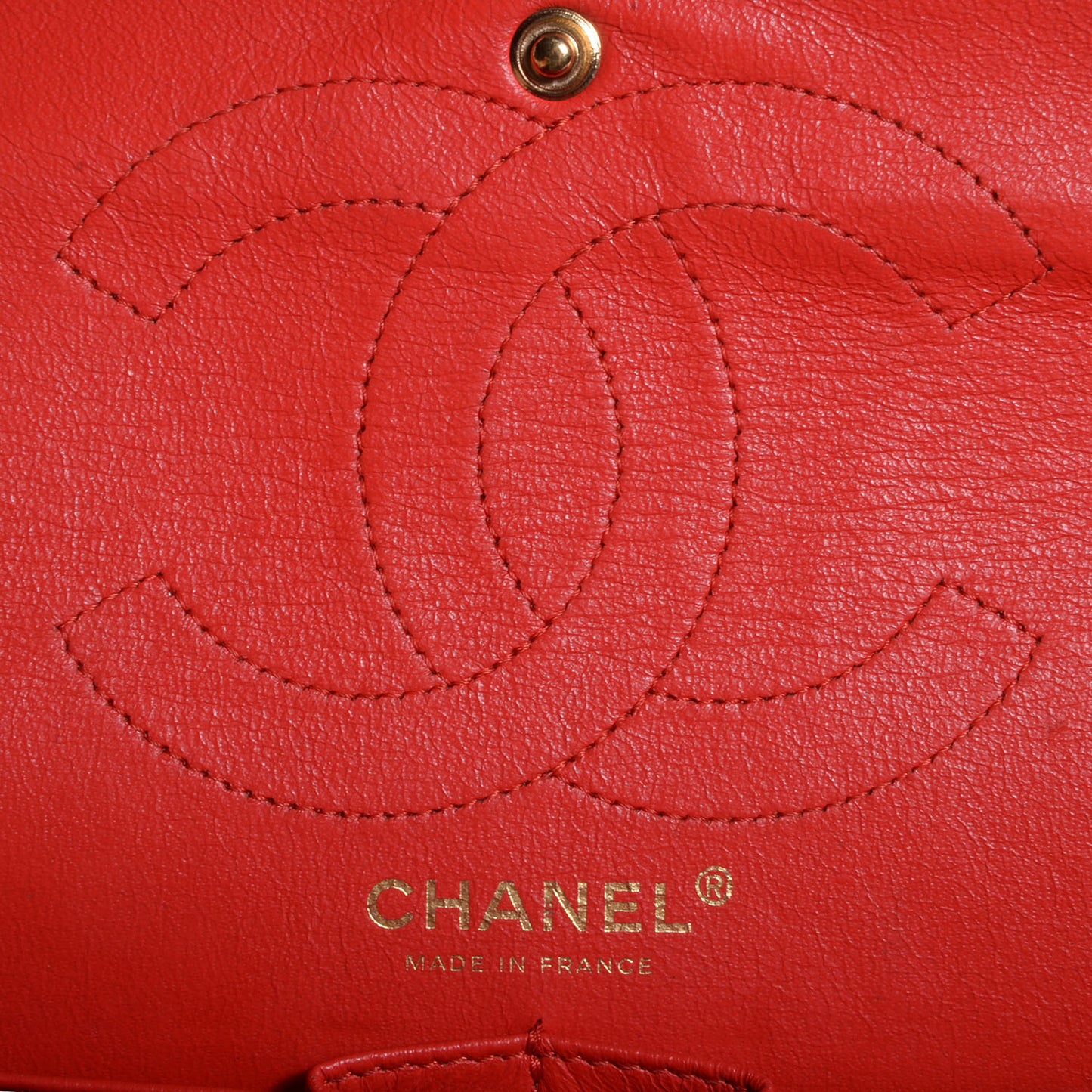 Crackled Patent Calfskin Puzzle 2.55 Reissue 226 Flap Red
