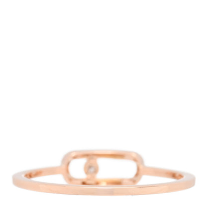 Messika 18K Rose Gold Diamond Move Uno Ring 57 8 3 of 6