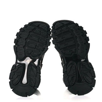Balenciaga Neoprene Rubber Womens Track Sandals 37 Black 5 of 8