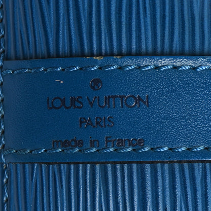 Louis Vuitton Epi Petit Noe Blue 6 of 10