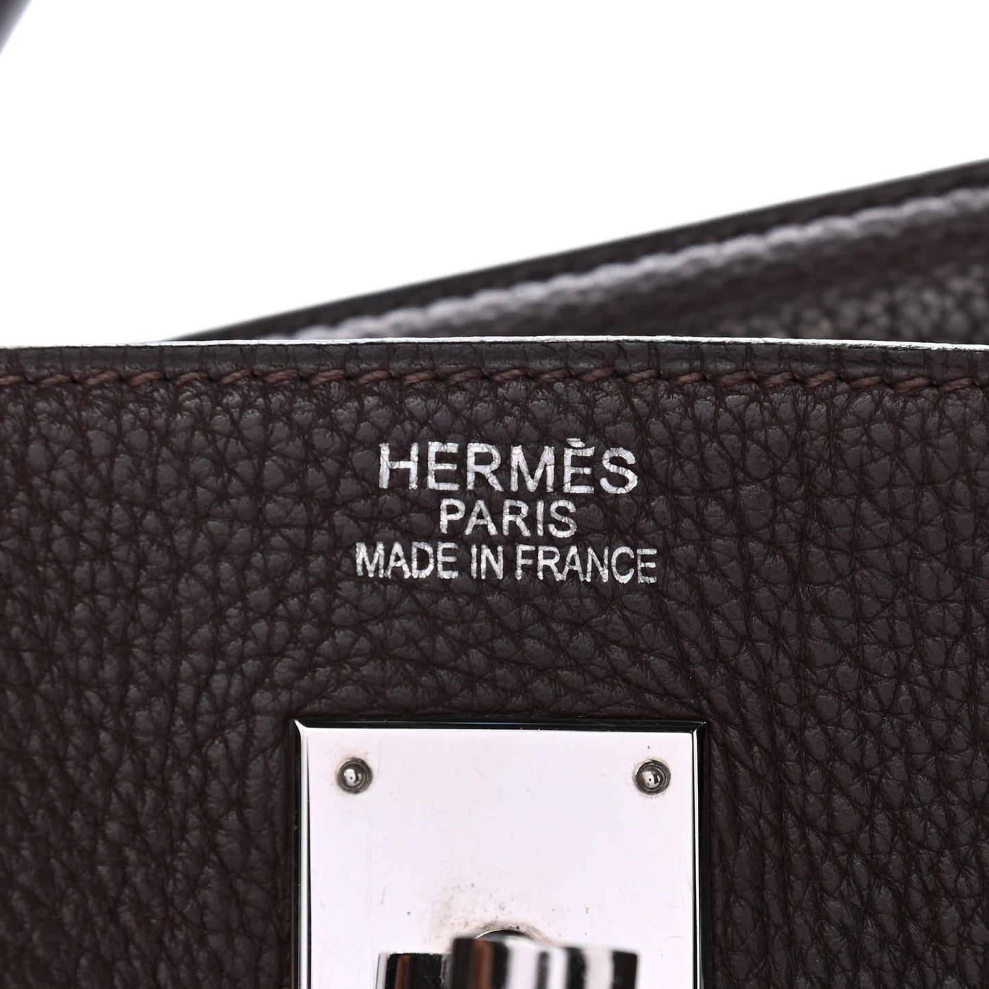 Togo Birkin 40 Chocolate