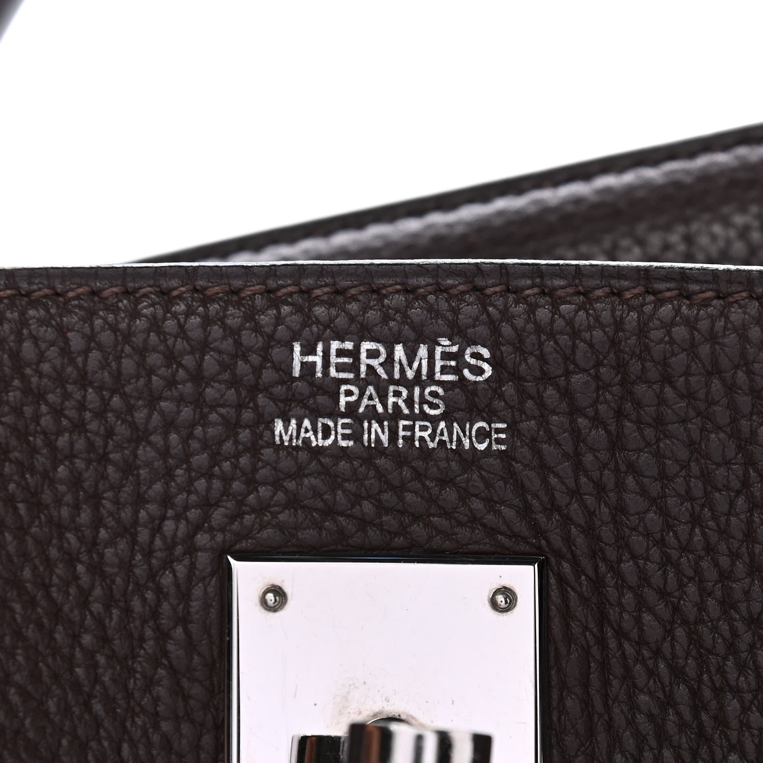 Hermes Togo Birkin 40 Chocolate 7 of 12