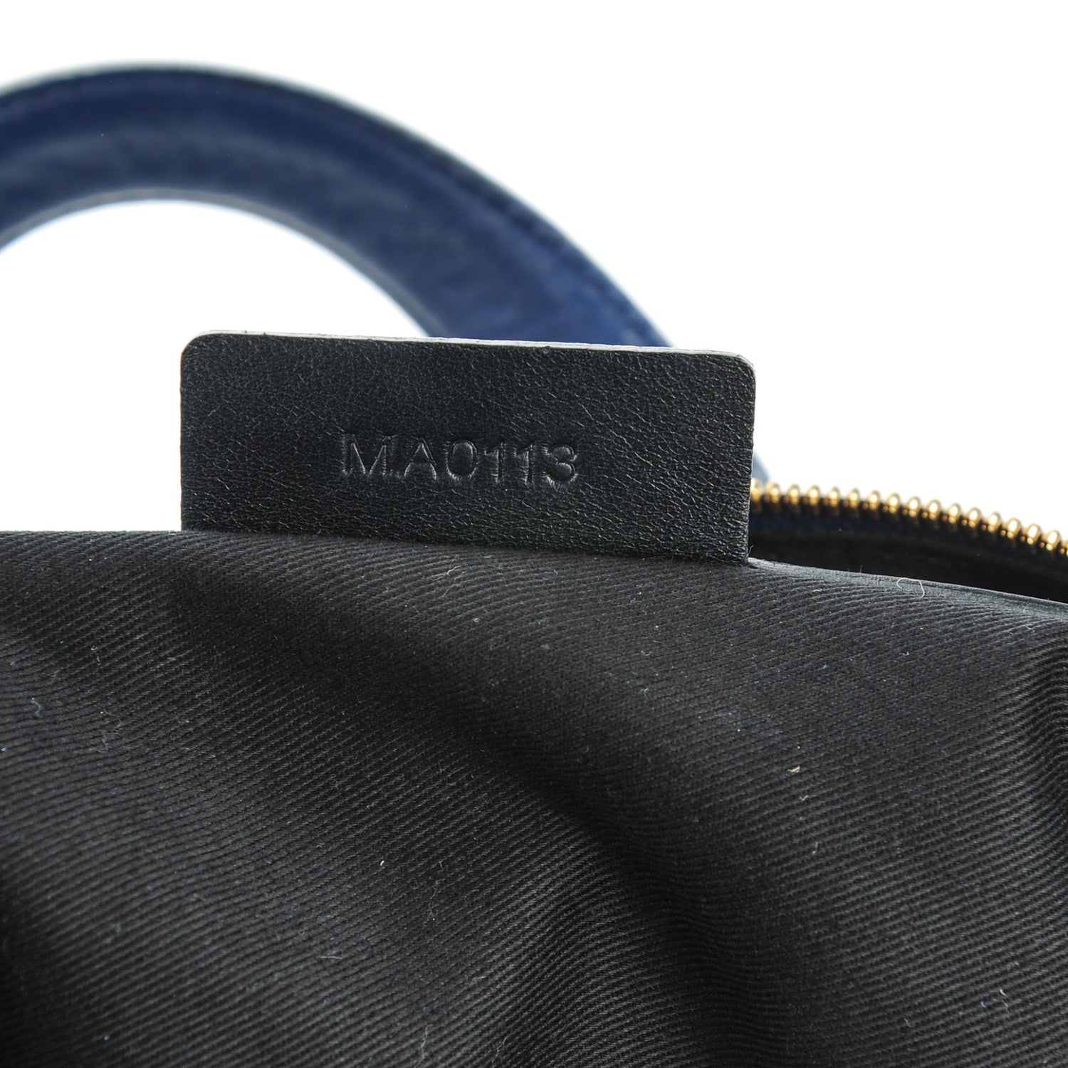 Givenchy Lambskin Woven Medium Nightingale Navy 7 of 7