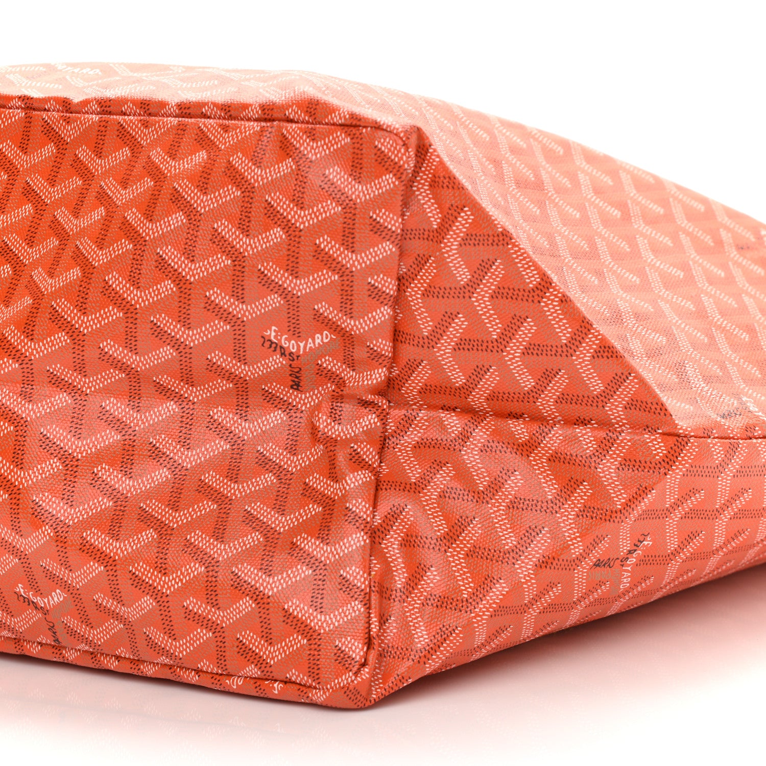 Goyard Goyardine Saint Louis GM Orange 12 of 13