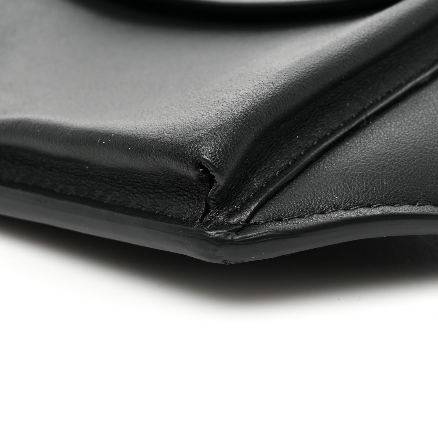 Vitello Grace Matte 3 Pocket Belt Pouch Black