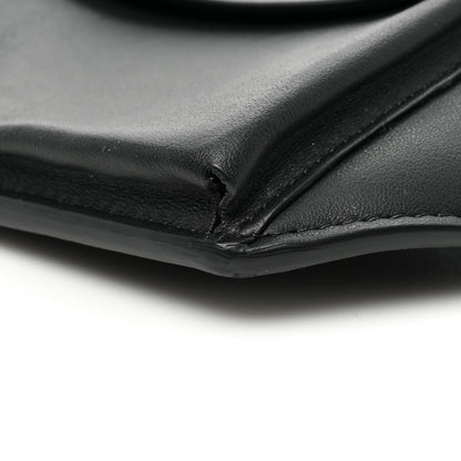 Fendi Vitello Grace Matte 3 Pocket Belt Pouch Black 8 of 8