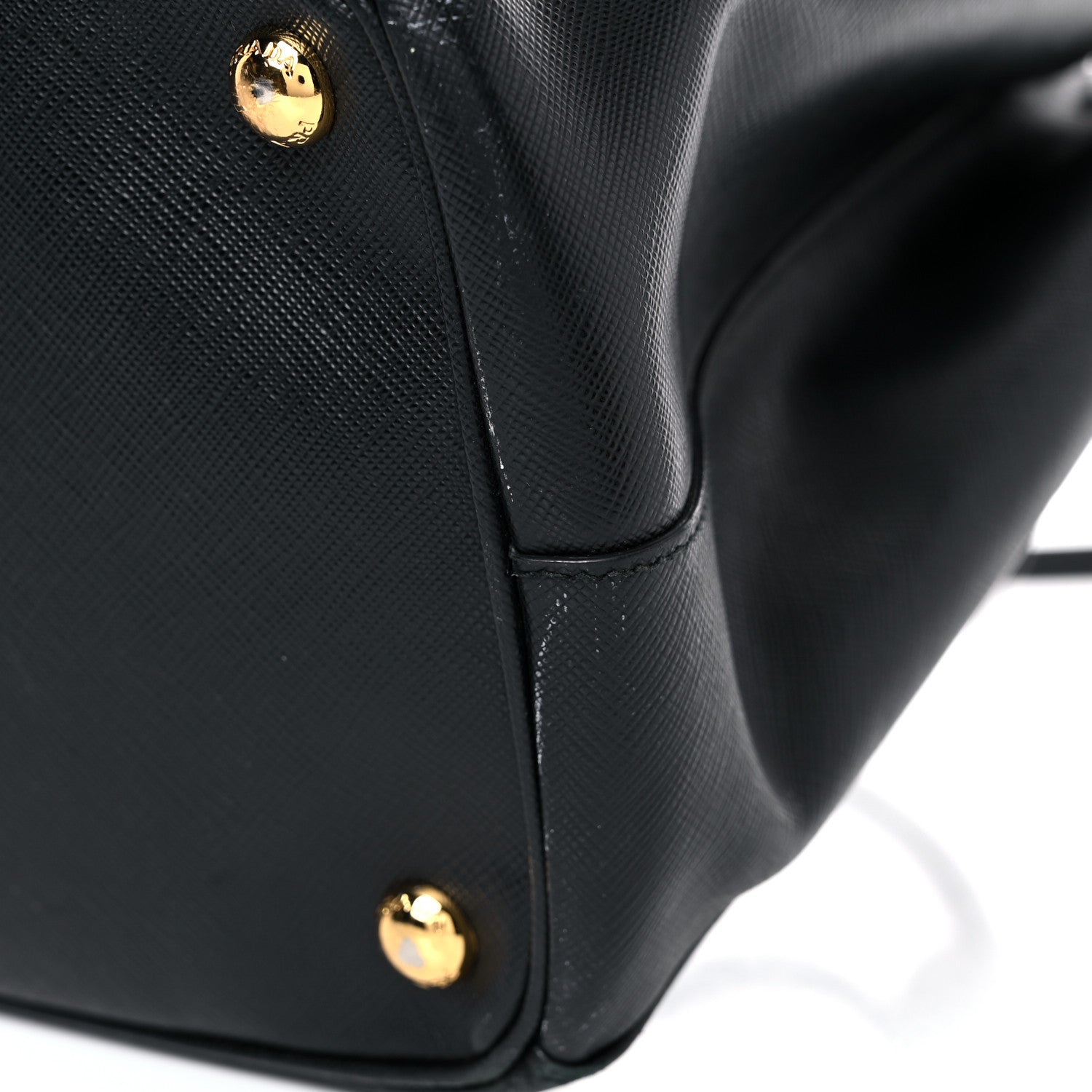 Prada Saffiano Large Galleria Double Zip Tote Black 12 of 27