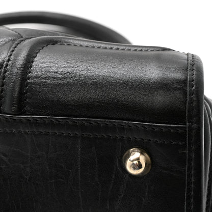 Burberry Calfskin Quilted Large Manor Tote Black 11 of 14