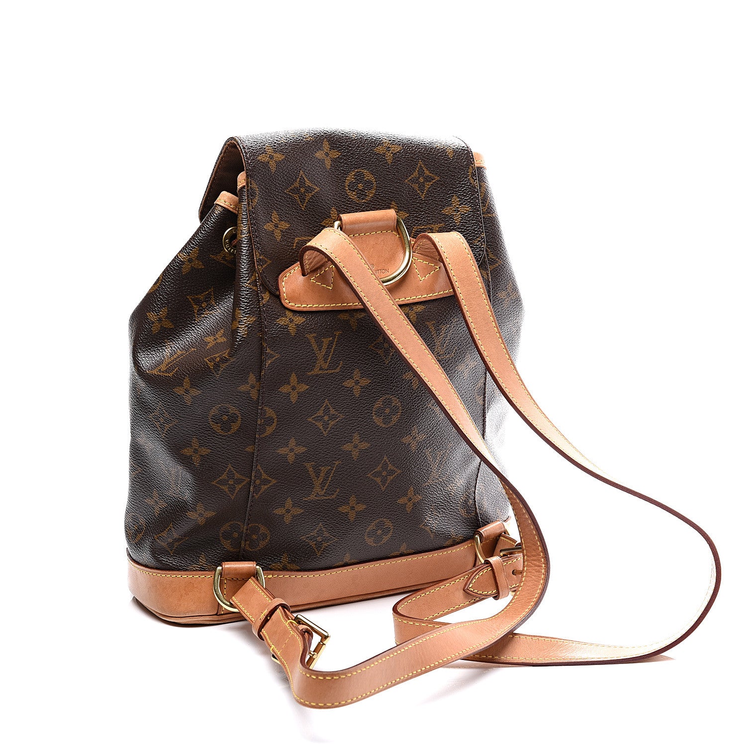 Louis Vuitton Monogram Montsouris MM Backpack 2 of 9