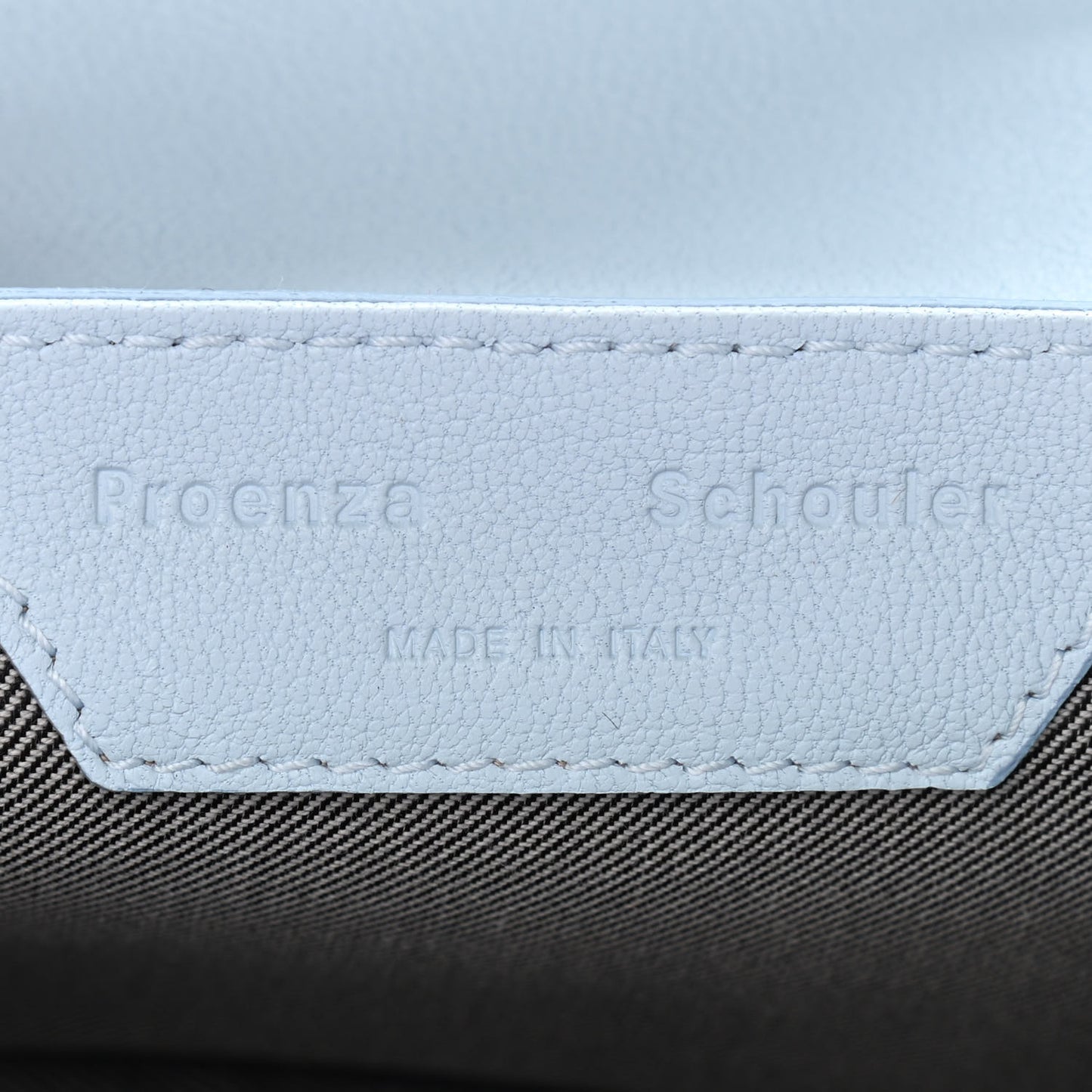 Lambskin Micro PS1 Satchel Baby Blue