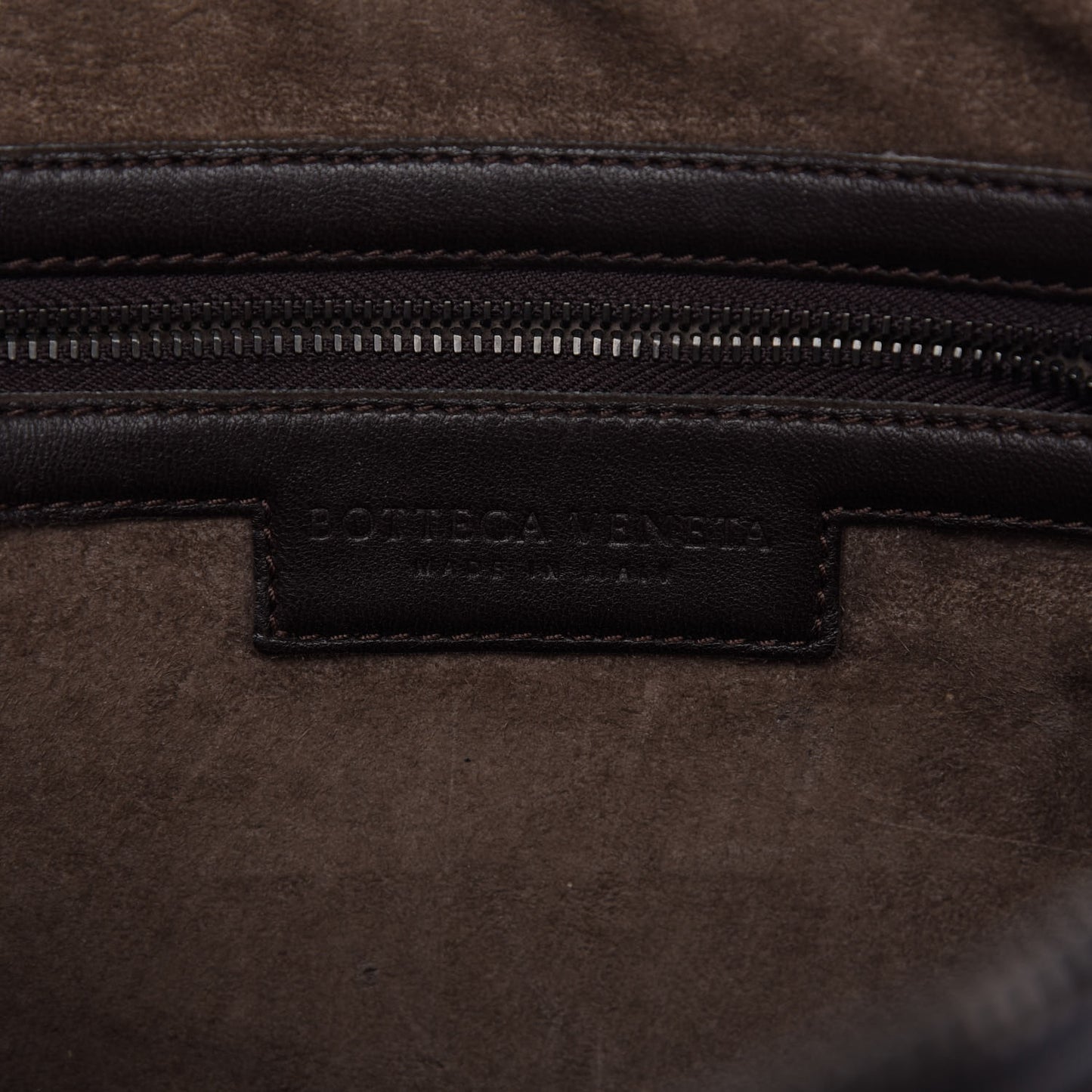 Nappa Intrecciato Pillow Crossbody Messenger Ebano
