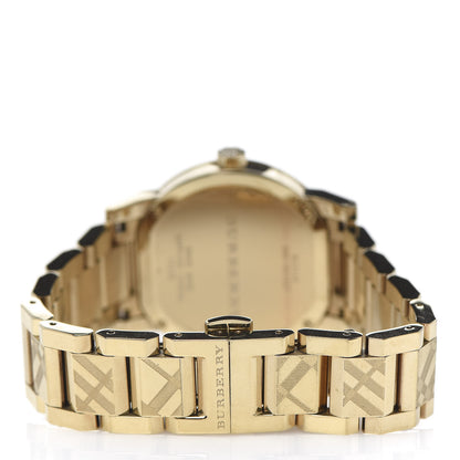 Burberry Stainless Steel 34mm The City Quartz Watch Gold BU9145 4 of 6