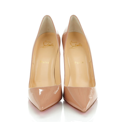 Christian Louboutin Patent So Kate 120 Pumps 38.5 Nude 2 of 8