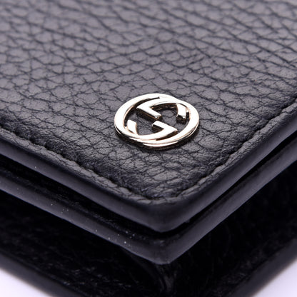 Gucci Dollar Calfskin Medium Betty Chain Wallet Black 9 of 10