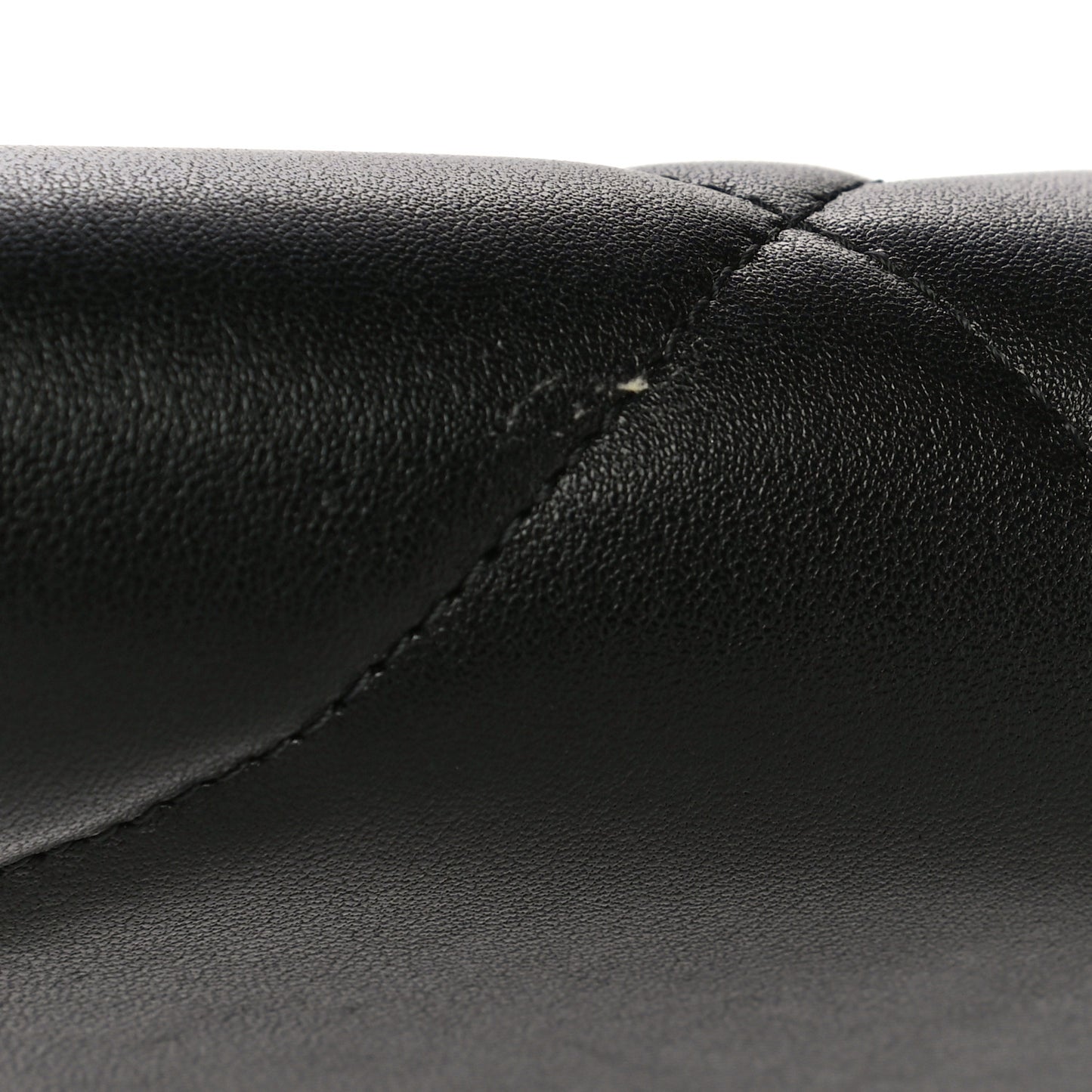 Lambskin Quilted Chanel 19 Flap Wallet Black