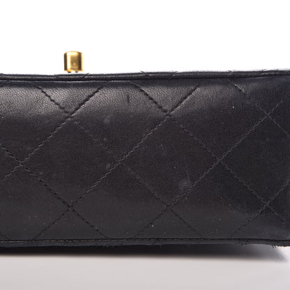 Chanel Lambskin Quilted Mini Square Flap Black 10 of 12