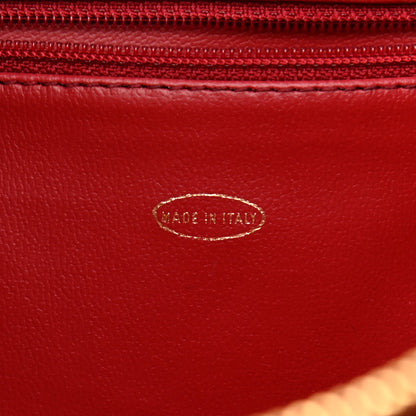 Chanel Caviar CC Shopper Tote Red 9 of 14