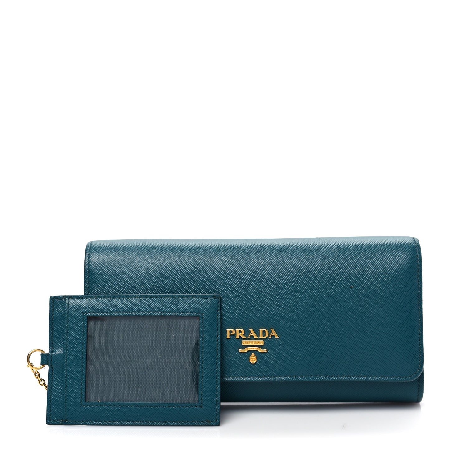 Saffiano Metal Continental Flap Wallet Ottanio