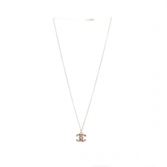Chanel Crystal CC Necklace Multicolor 1 of 6