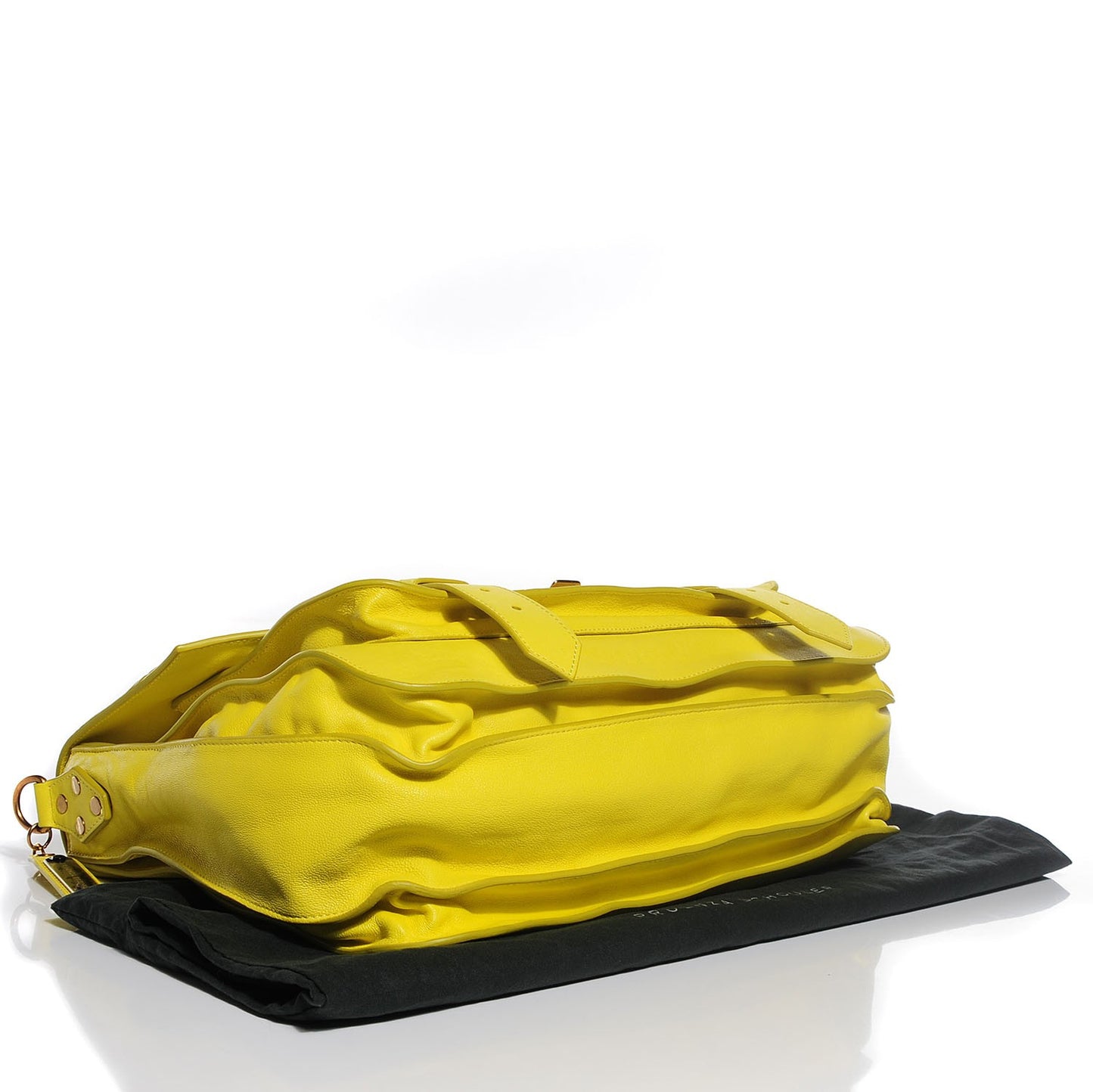 Lambskin PS1 Large Satchel Sunshine