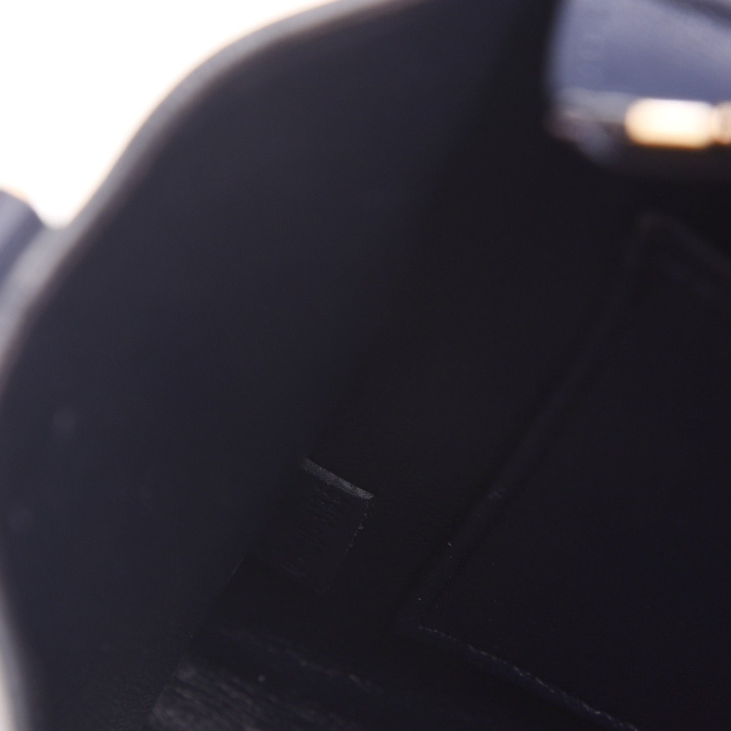 Smooth Calfskin Nano Luggage Navy Blue
