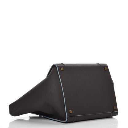 Celine Baby Grained Calfskin Medium Phantom Luggage Anthracite 4 of 11