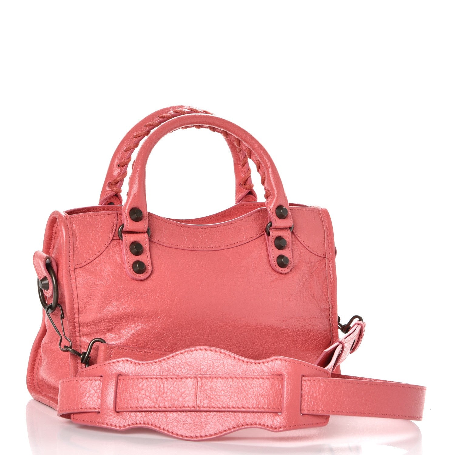 Balenciaga Agneau Classic Hardware Mini City Rose Jaipur 4 of 12