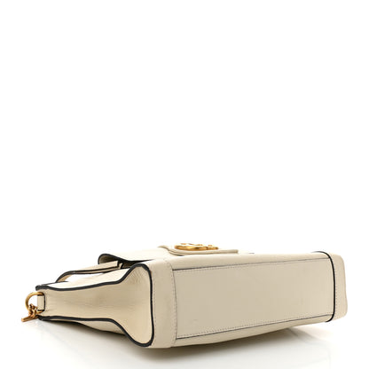 Gucci New Sakai Calfskin Lux Dahlia Chain Shoulder Bag Mystic White 4 of 11