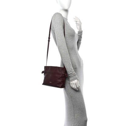 Loewe Calfskin Mini Flamenco Knot Clutch Prune 2 of 11