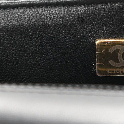Chanel Lambskin Quilted Mini Rectangular Flap Black 7 of 11