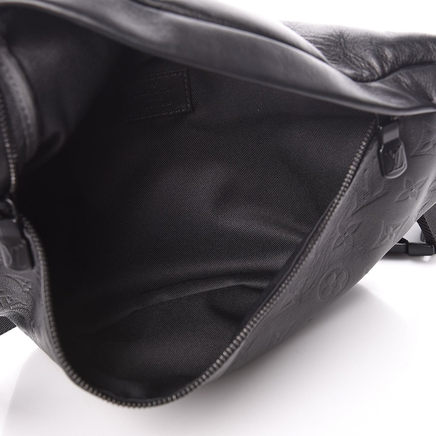 Calfskin Monogram Shadow Discovery Bumbag Black