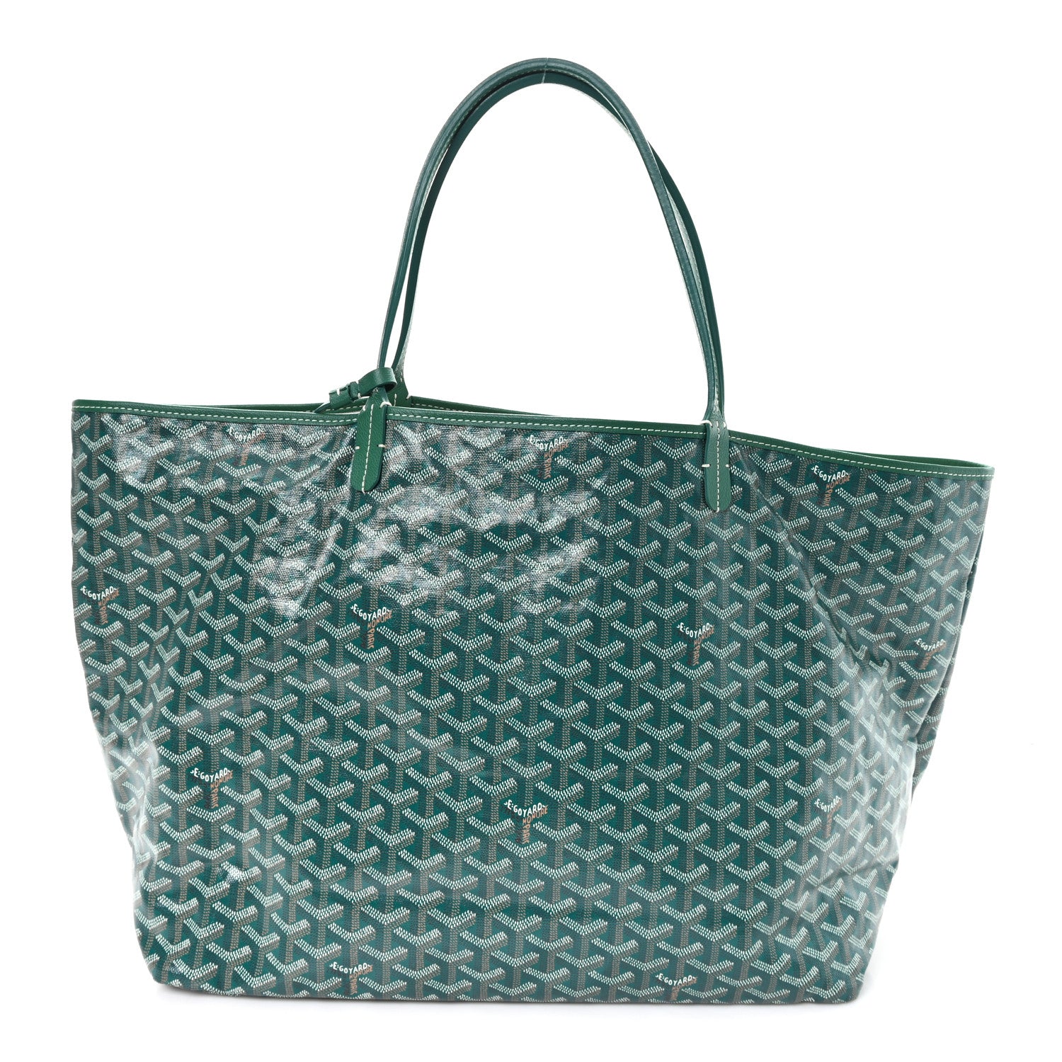 Goyard Goyardine Saint Louis GM Green 1 of 12