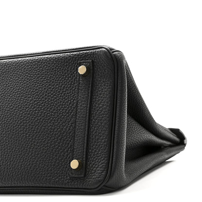 Hermes Togo Birkin 30 Black 10 of 11